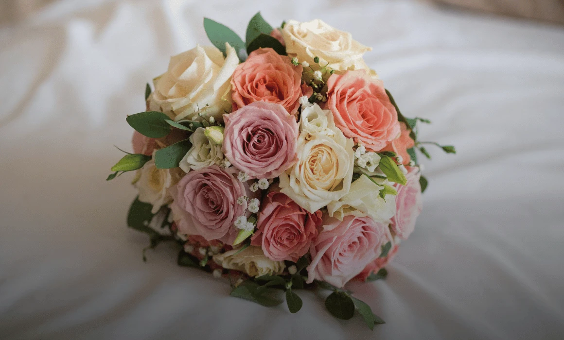 Pastel tonlarda buket kombinleri